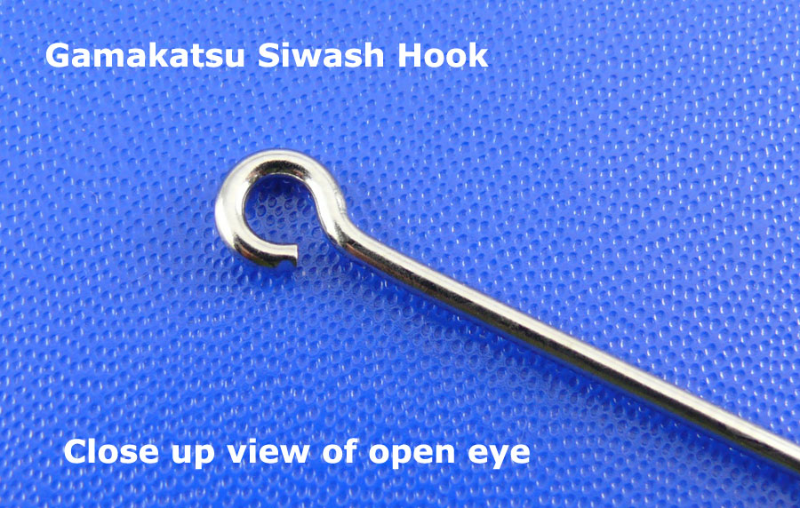 Gamakatsu Siwash (Open Eye) Hook - Size 4/0 (5pcs)