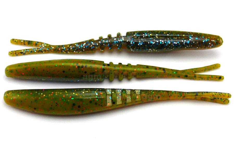 Big Bite 3.75 Jointed Jerk Minnow - Sunfish Laminate (10Pcs)