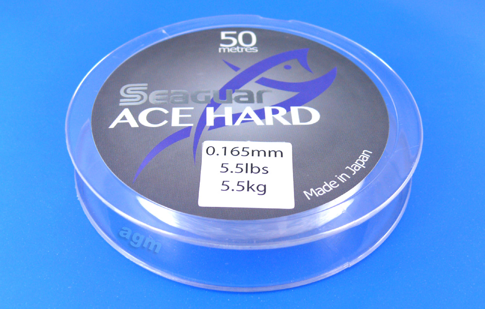 Seaguar Ace Hard Fluorocarbon Leader - 5.5lb/2.5kg x 50m