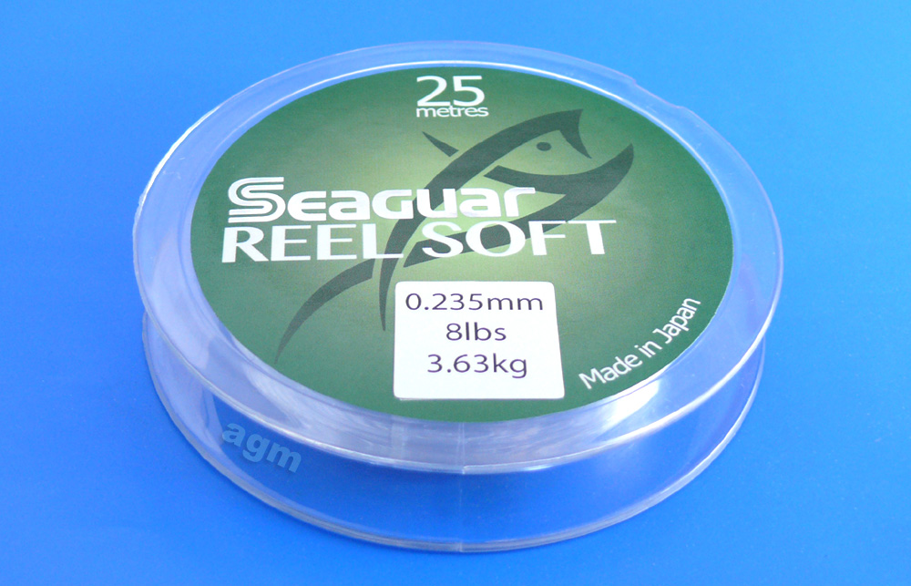 Seaguar Reel Soft 100% Fluorocarbon Line - 8lb/3.6kg x 25m