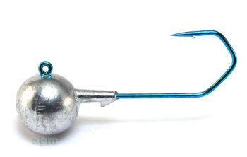 Profi-Blinker Round Jig Head 34g Blue - Size 5/0 (3pcs)