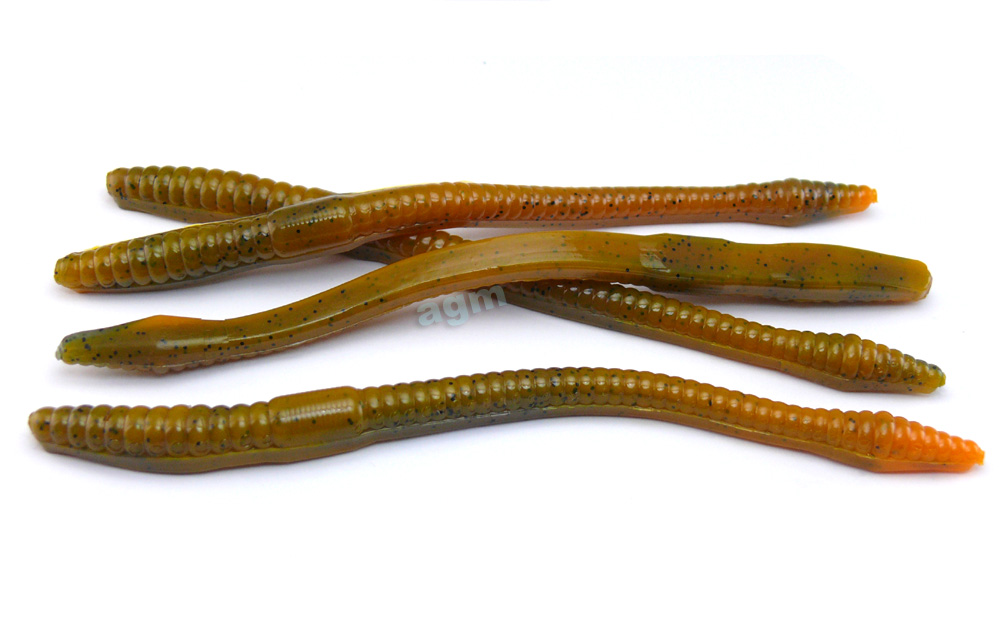 AGM 5 Finesse Worm - Natural Craw (10pcs)