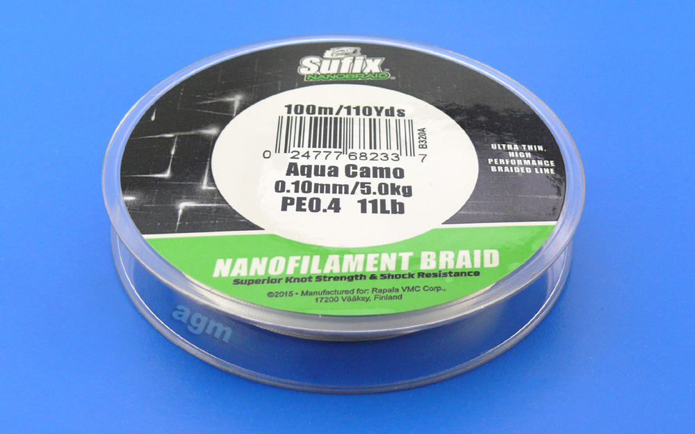 SUFIX Nano Braid 100/0,10/5,0kg Aqua Camo 
