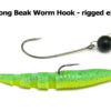 Gurza K-1310 Long Beak Worm Hook Size 1/0 (11pcs)