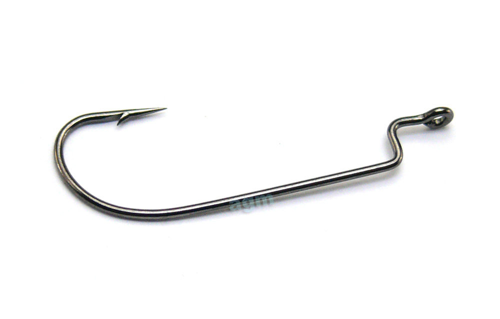 Gurza K-1303 O'Shaughnessy Worm Hook - Size 2 (10Pcs)