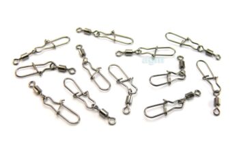 Crazy Fish Snap Swivel Size 8 (12pcs)