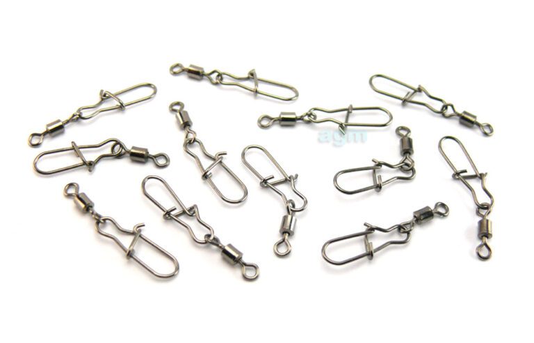 Crazy Fish Snap Swivel Size 8 (12Pcs)